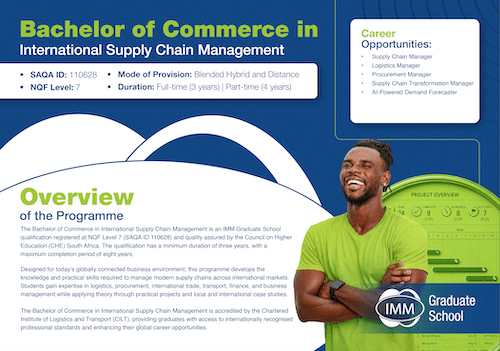 Bachelor of Commerce in International Supply Chain Management