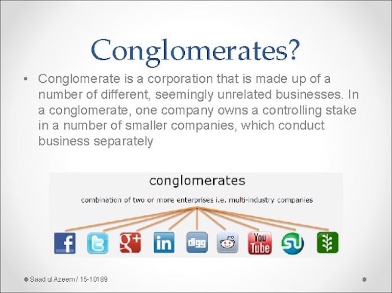 Conglomerates