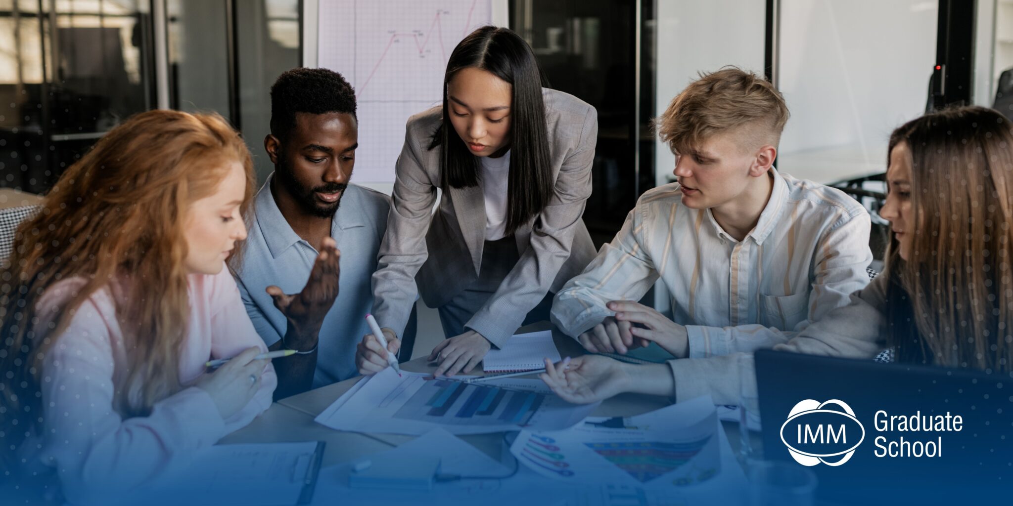 Diverse-marketing-team-developing-AI-driven-GEO-strategy