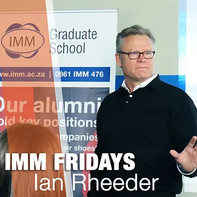 IMM Fridays - Ian Rheeder