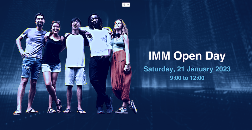 IMM Open Day 2023