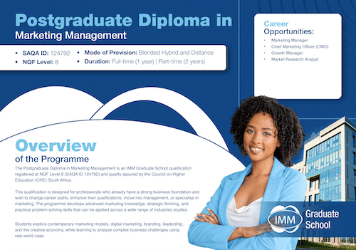 Postgraduate Diploma in Marketing Management