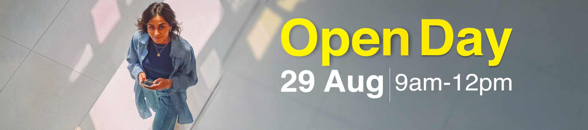 Undergrad Open DayWeb banner